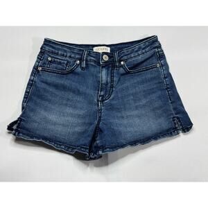 Shyanne Women's Stars & Stripes Sequined Back Pocket Denim Shorts - Size 26x3